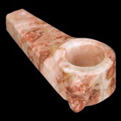 LARGE ONYX STONE PIPE